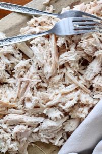 shredded chicken