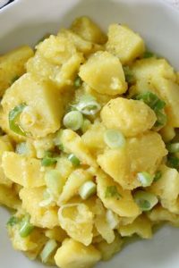 bowl of potato salad